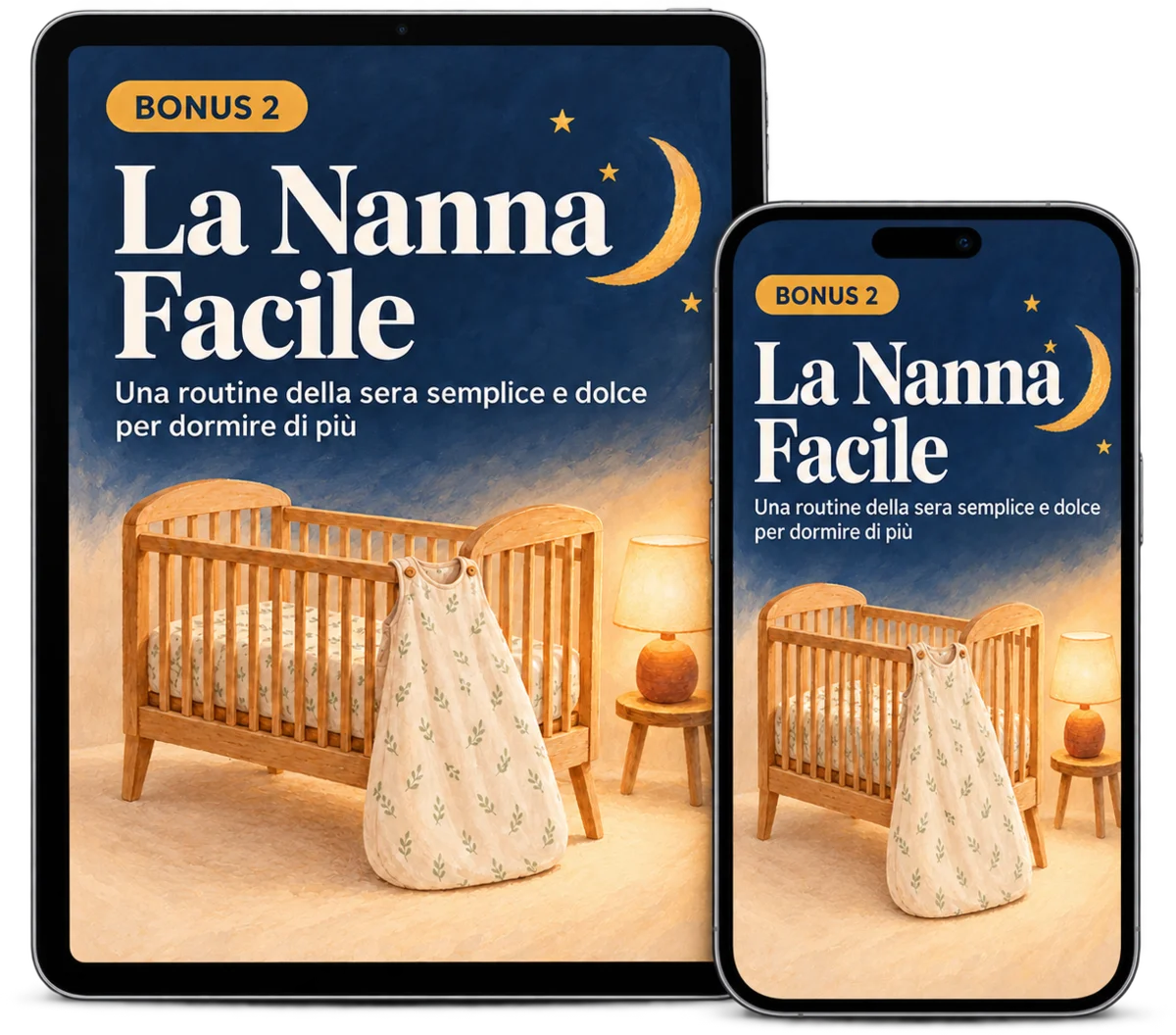 Bonus La Nanna Facile su tablet e telefono